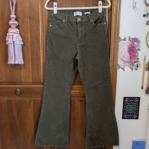 Celebrity Pink Olive Corduroy Pants
